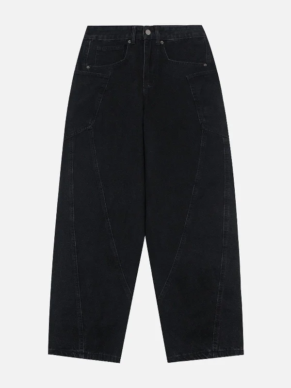 Trend Alert Aelfric Eden Deconstructive Patchwork Loose Jeans
