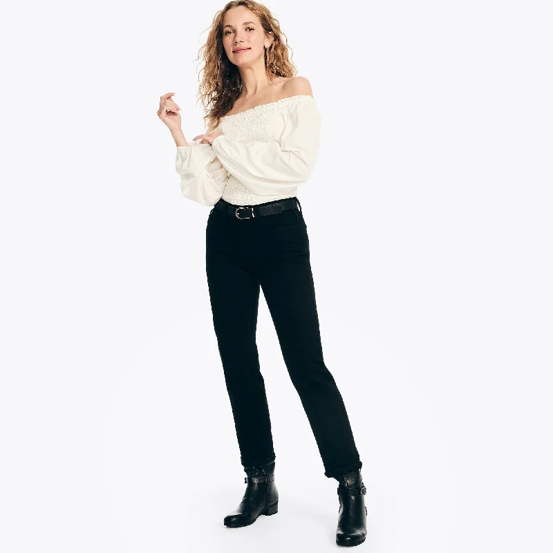 New Season Fashion Preview Nautica Womens Sustainably Crafted Mid-Rise Straight Denim