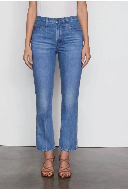 Save Big Le Italien Straight Leg Jeans In Pure Blue