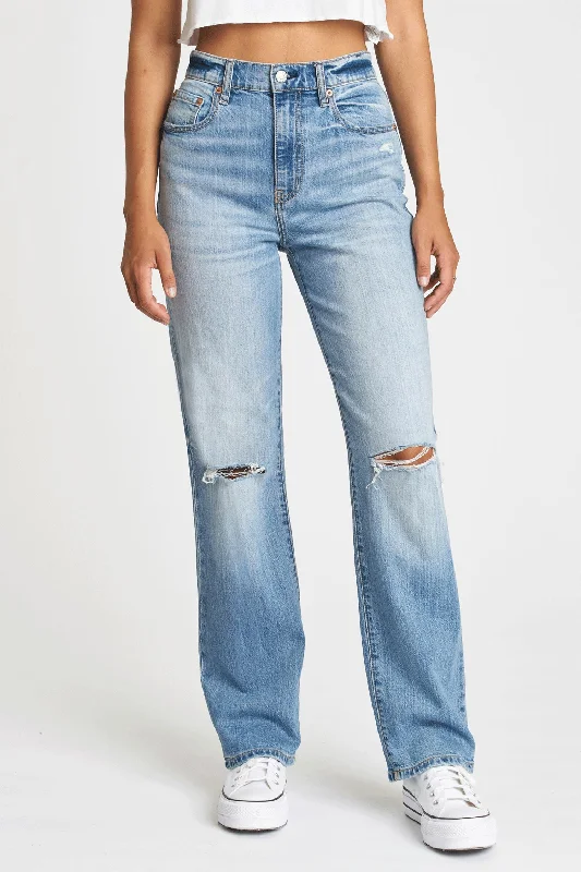 Early Access To Art Deco Styles Sale High Rise Dad Jean In Fool's Gold