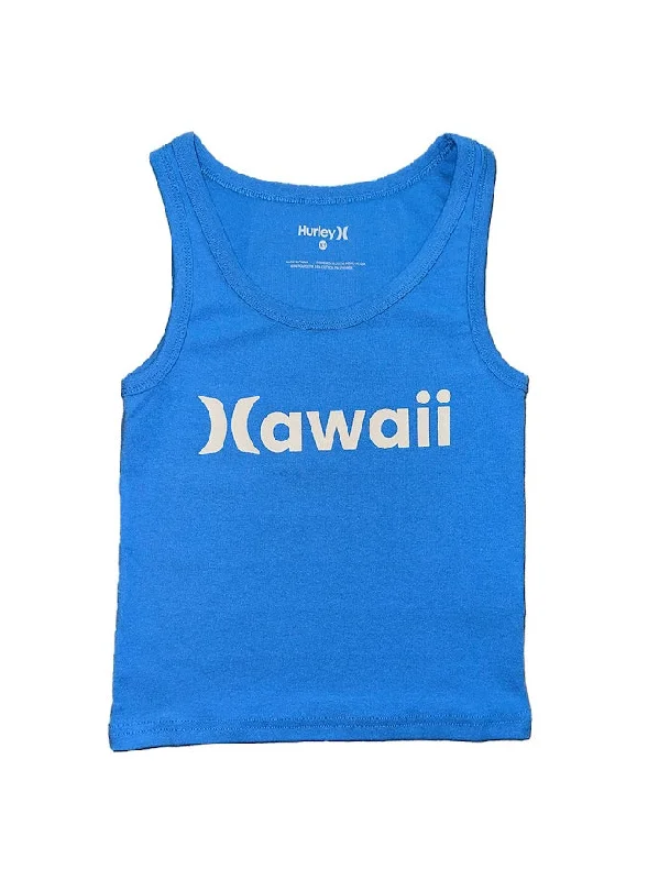 Style Versatile Women's Collection HURLEY HAWAII WOMENS TANK - BLUE