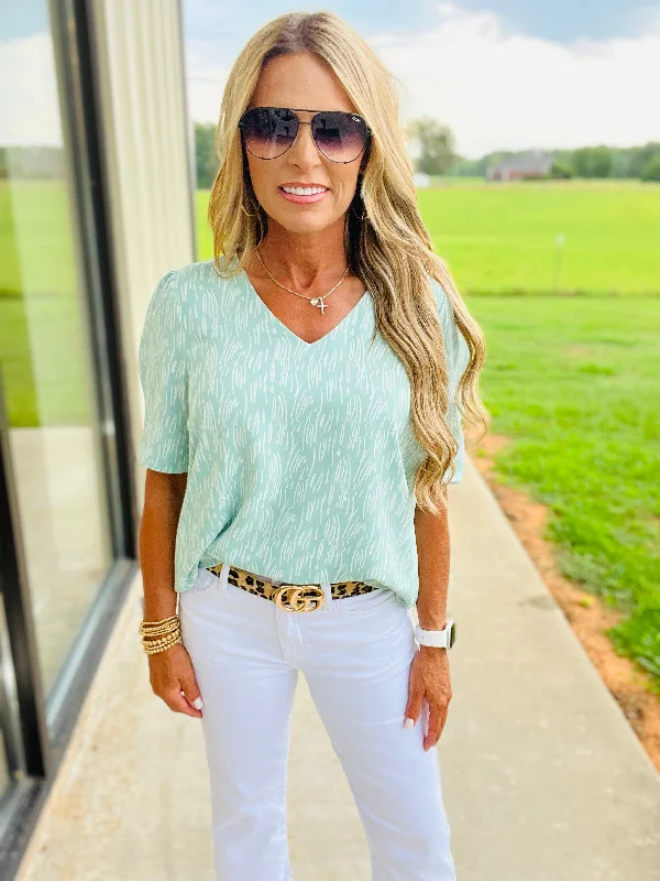 Break Fashion Norms In The Moment Top--SUMMER SALE