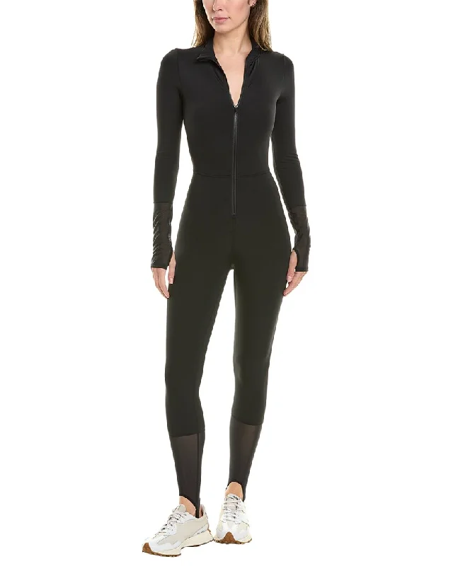 Huge Discounts This Week WeWoreWhat Zip Front Stirrup Jumpsuit