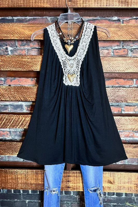 Timeless Fashion, Unbeatable Prices In Your Dreams Embellished Top in Black