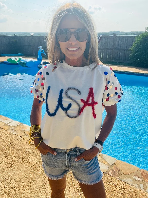 Hurry! Special Deals Ending Soon USA PRIDE TOP