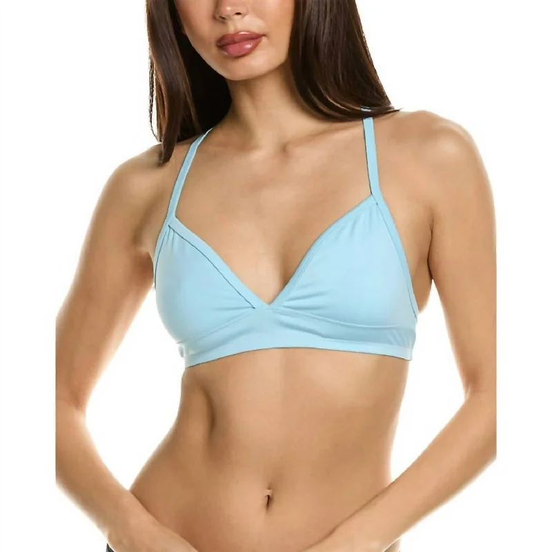 Fashion Forward Billie Bralette In Baby Blue
