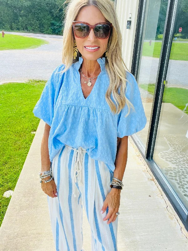 Exclusive Styles, Exclusive Discounts CRASHING WAVES TOP-*FINAL SALE*