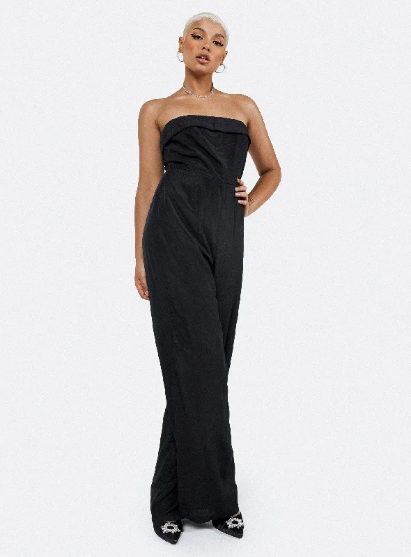 Fashion Sale Josia Strapless Jumpsuit Black