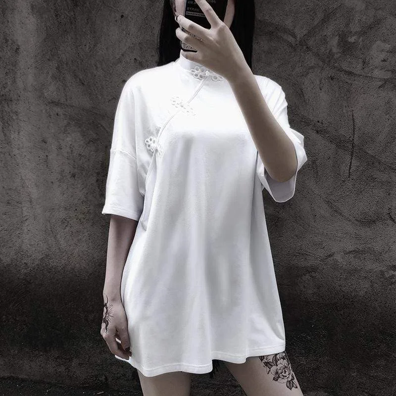 The Latest Trends Women's Chinese Collar Half Sleeved Cheongsam Dresses