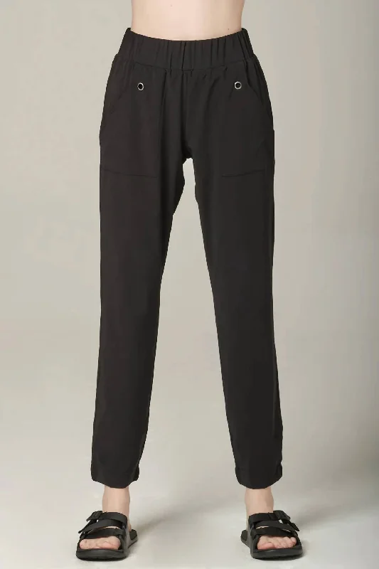 Latest Trends Extra Mile Waterproof Jogger In Black
