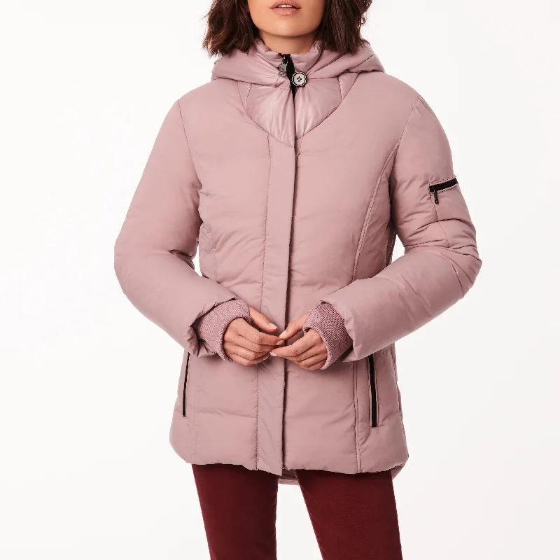Effortless Style Layered Puffer Jacket