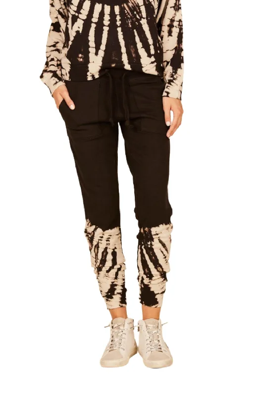 Season Offer Vintage Havana Feather Tie Dye Jogger B8896