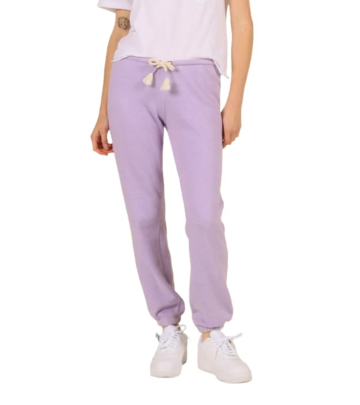 Weekend Special Vintage Havana/Ocean Drive Burnout Fleece Jogger OD1499 Surf Lavender