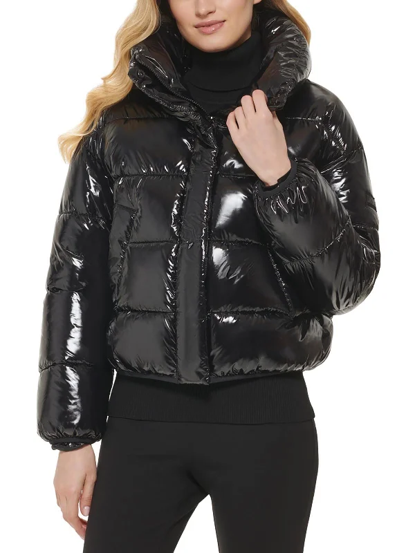 Cottagecore Rustic Charm Style Womens Puffy Fall Wear Puffer Jacket